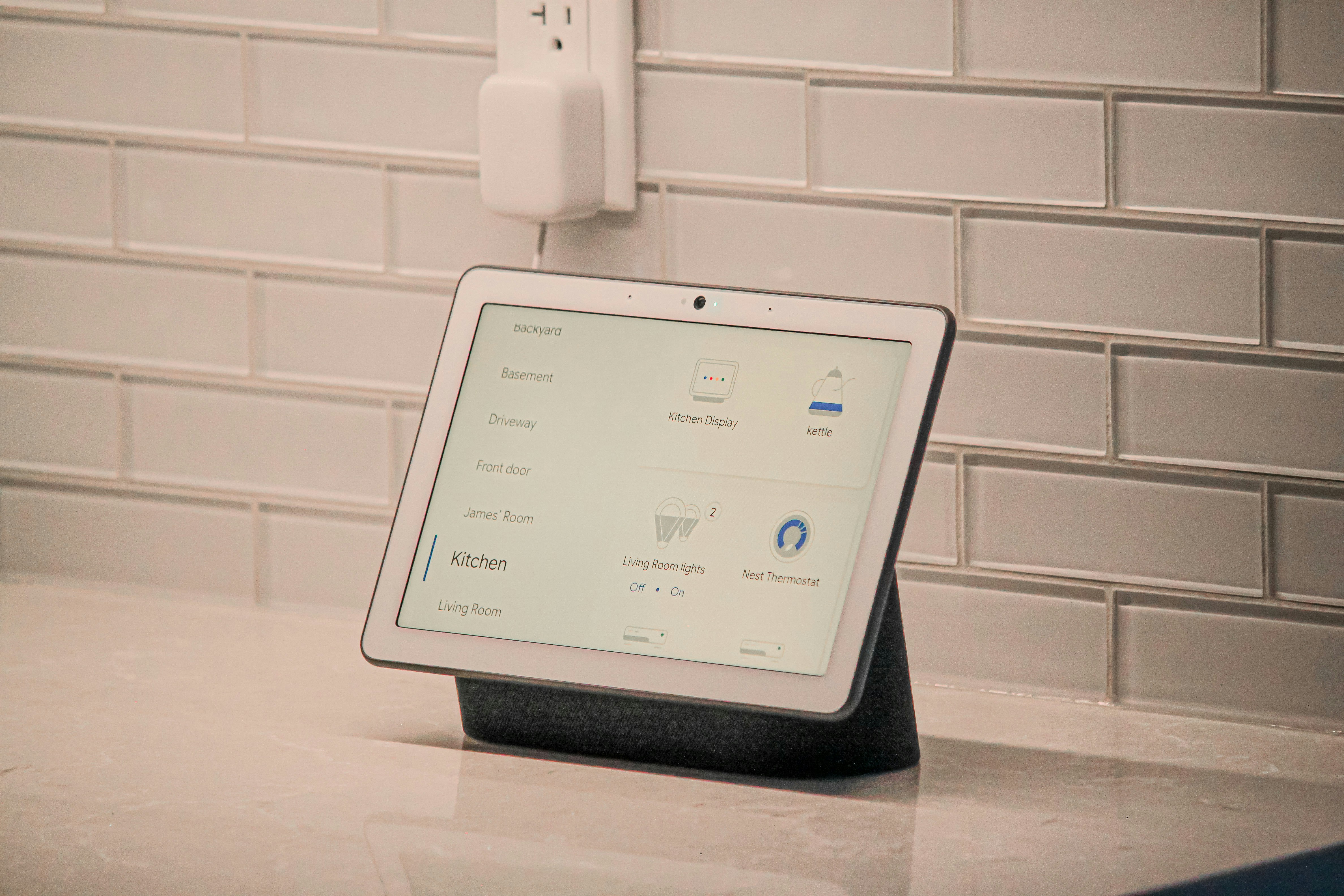Smart home control interface